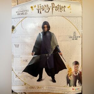 Harry Potter Severus Snape Costume - Black and Blue Men’s sz XL